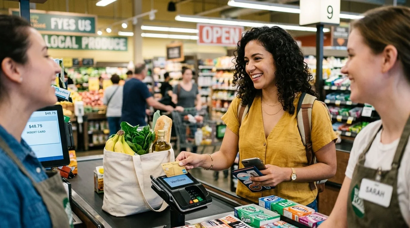 Delta SkyMiles Gold American Express Card 2026 earning rates 2× on Delta purchases restaurants U.S. supermarkets valuation