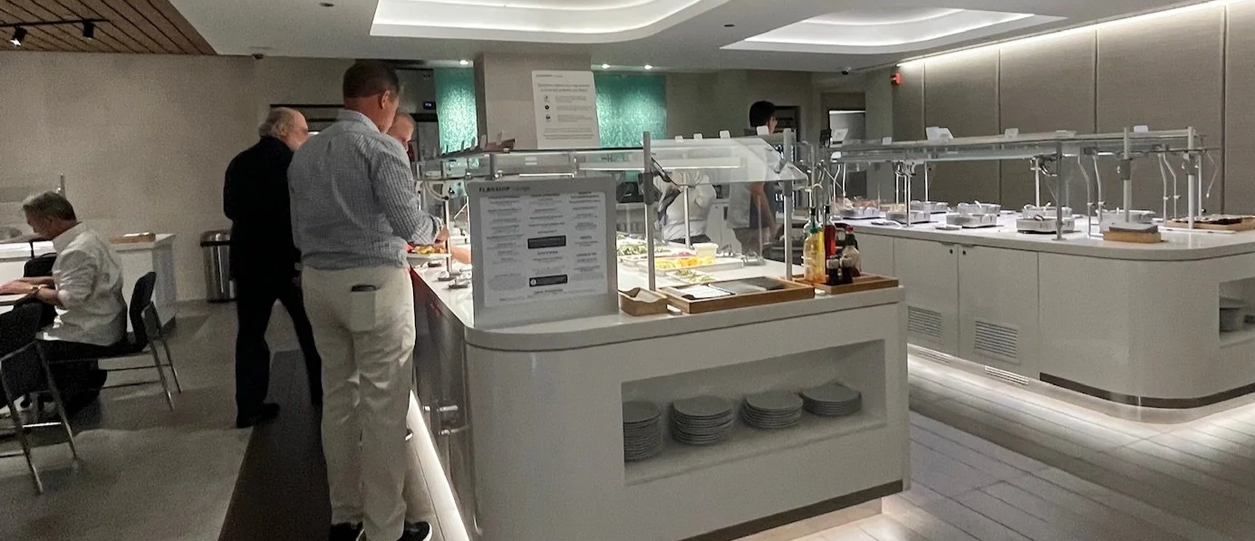 Food - American Airlines Flagship Lounge at ORD Review 2026