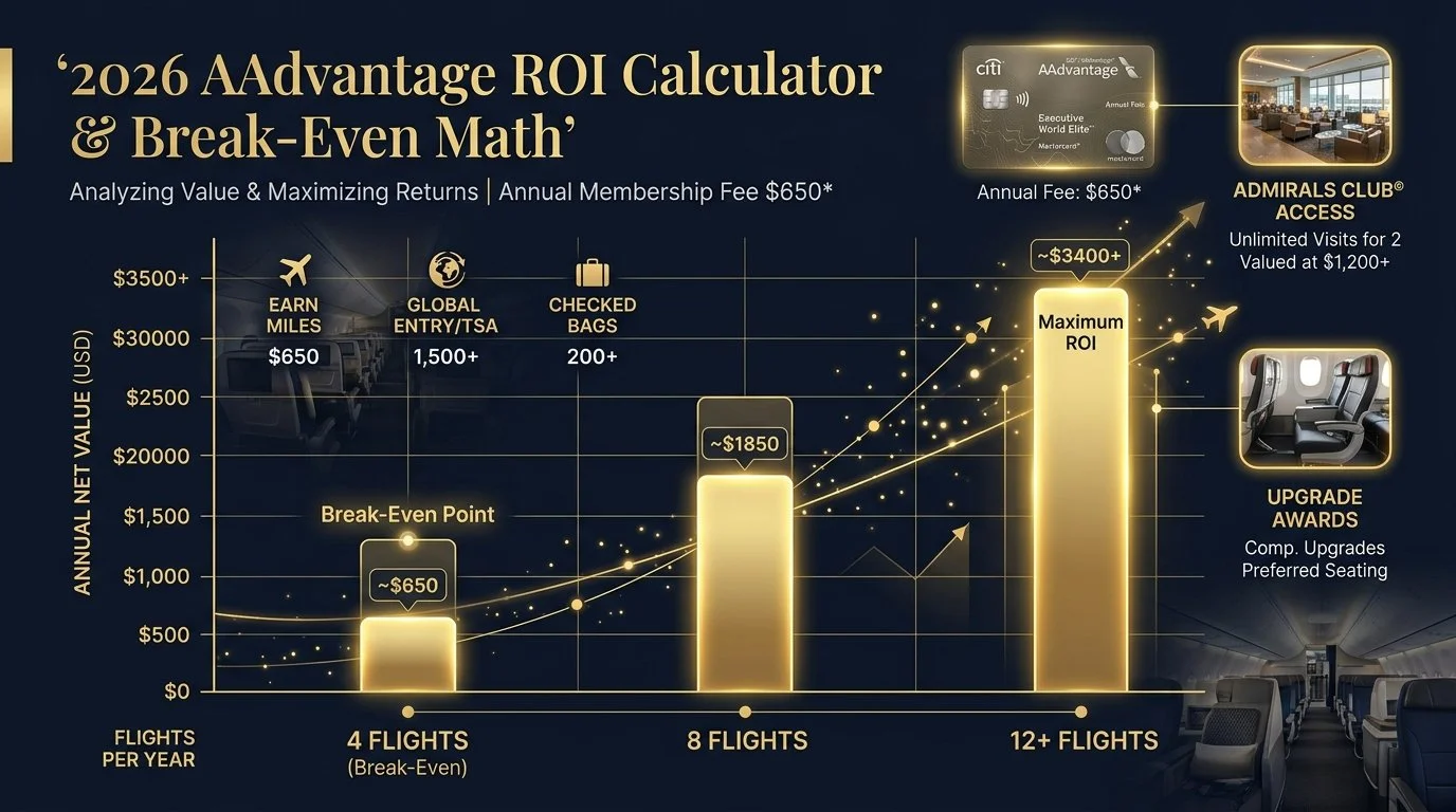 break even analysis of american aadvantage program