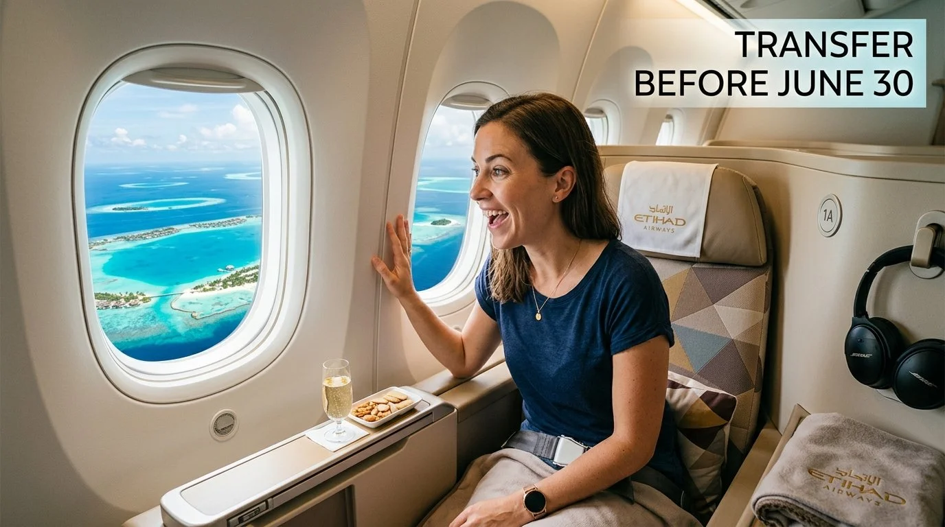 Amex Etihad Guest transfer deadline June 30 2026 exit strategy Maldives Seychelles