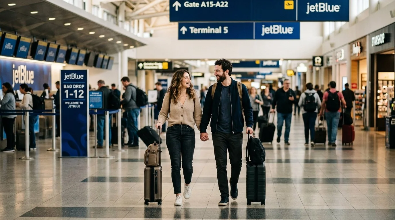 JetBlue Plus Card 2026 review $99 fee free checked bags for 4 people