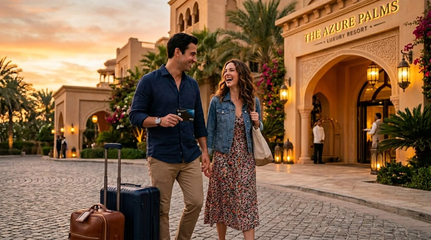 Successful Chase Sapphire Reserve traveler enjoying premium travel rewards and value in 2026