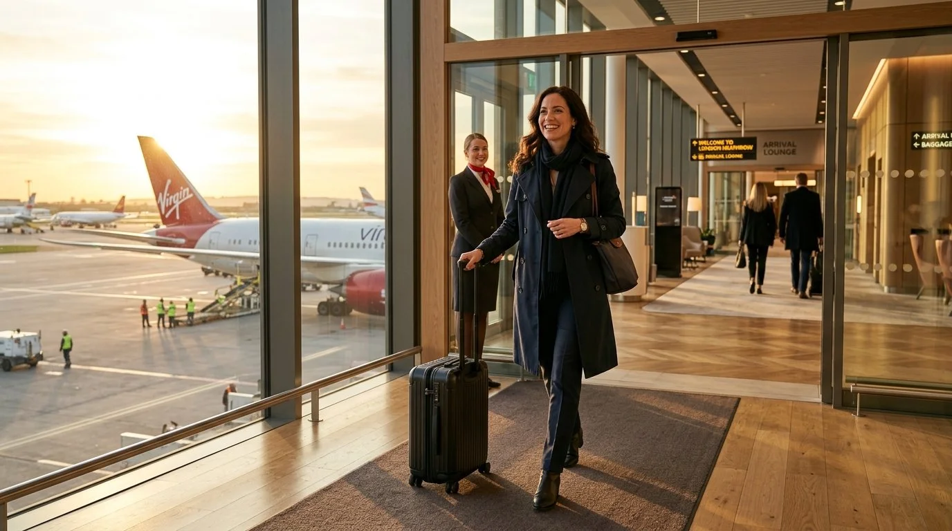 Traveler arriving after successful Citi ThankYou 30% Virgin Atlantic and 25% Avianca transfer redemptions April 2026