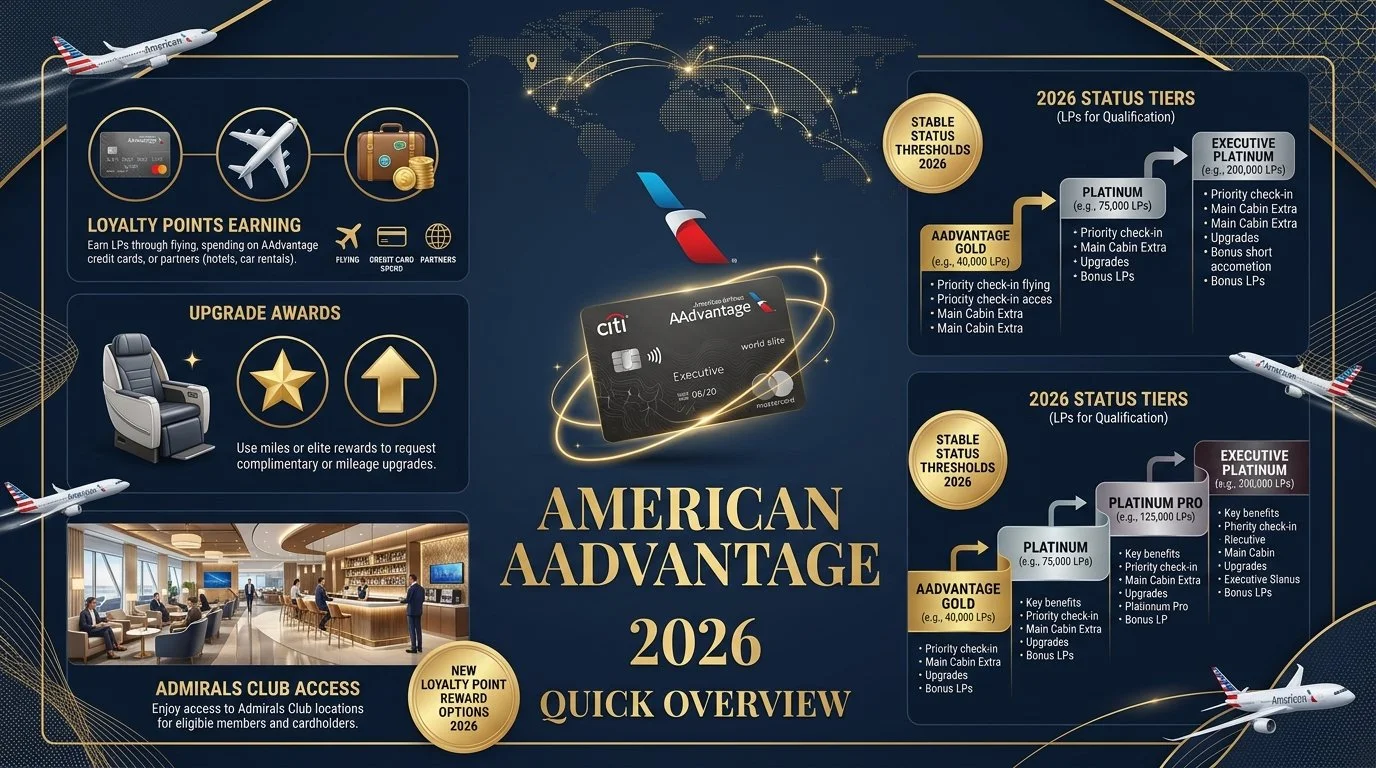 quick overview of the dynamic american aadvantage loyalty program