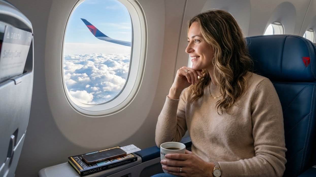 Traveler reflecting on Delta SkyMiles worth it math 2026