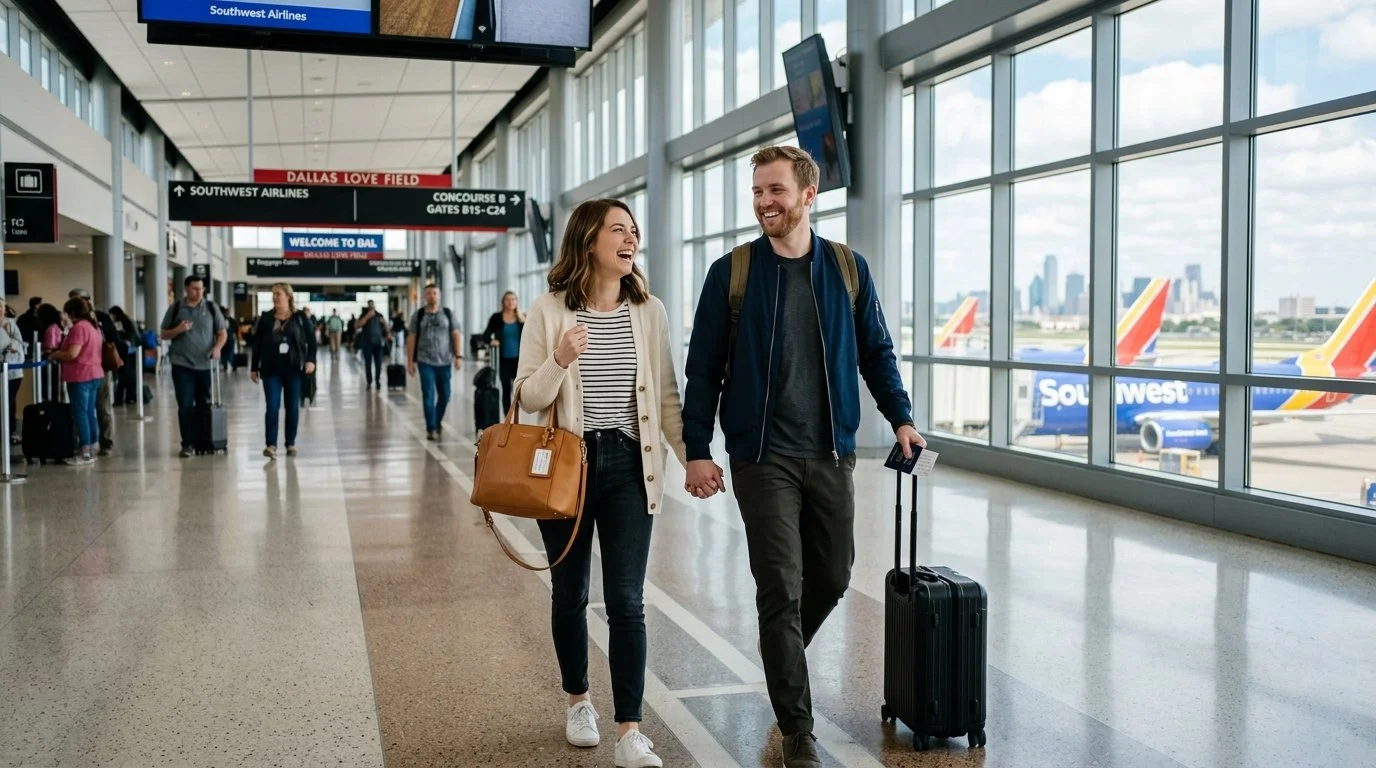 Couple building toward Southwest Rapid Rewards Companion Pass 2026