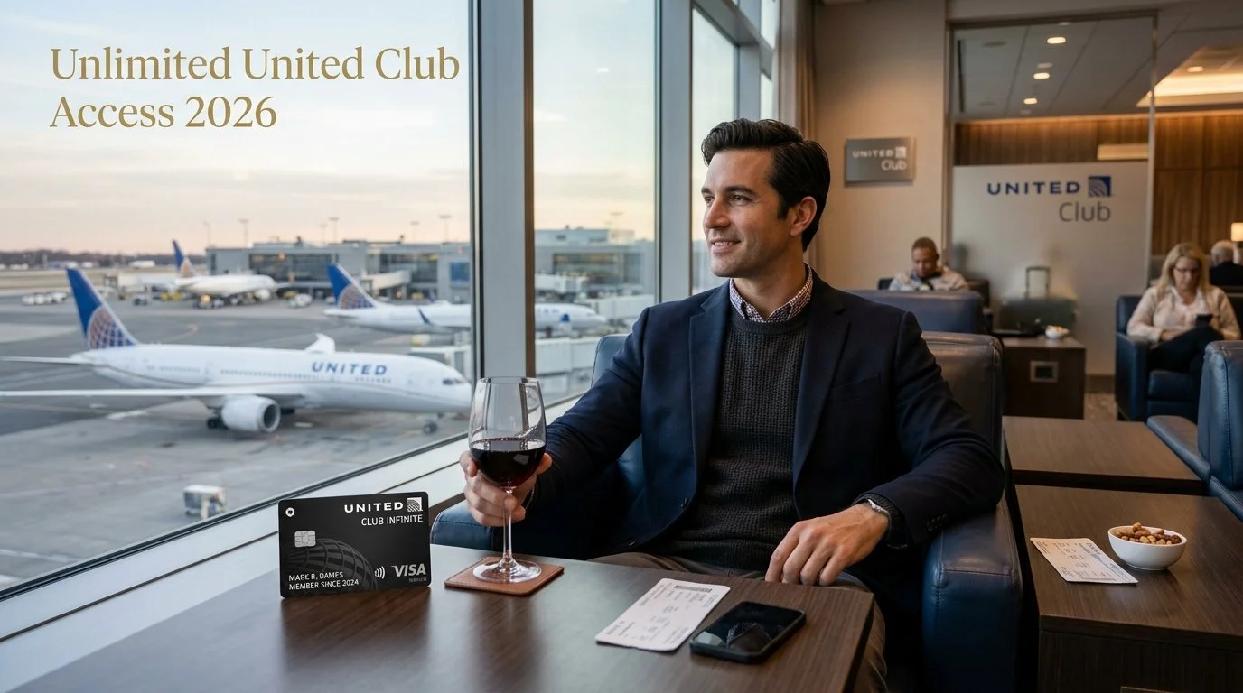how united club access works with united credit cards