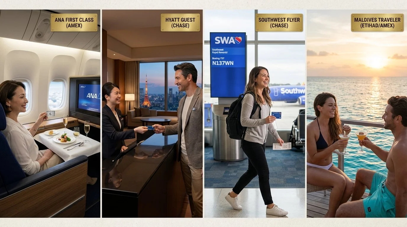 Winner by profile Amex MR vs Chase UR 2026 international vs hotel traveler