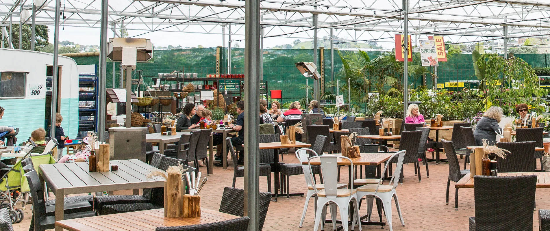 Kings Garden Cafe in Henderson features a beautiful setting in Kings Plant Barn and offers balanced food made fresh in-house every day.