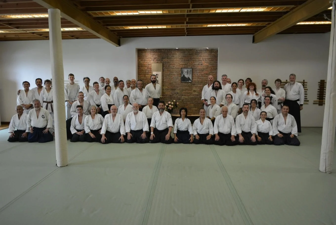Group photo: XXV Anniversary Seminar
#KA25 

The Kenosha Aikikai crew

Midwest Aikido Center @midwestaikido 

The Evanston Aikido Center @theevanstonaikidocenter 

Female Power!

The Venezuelan crew

The Pilipino Mafia