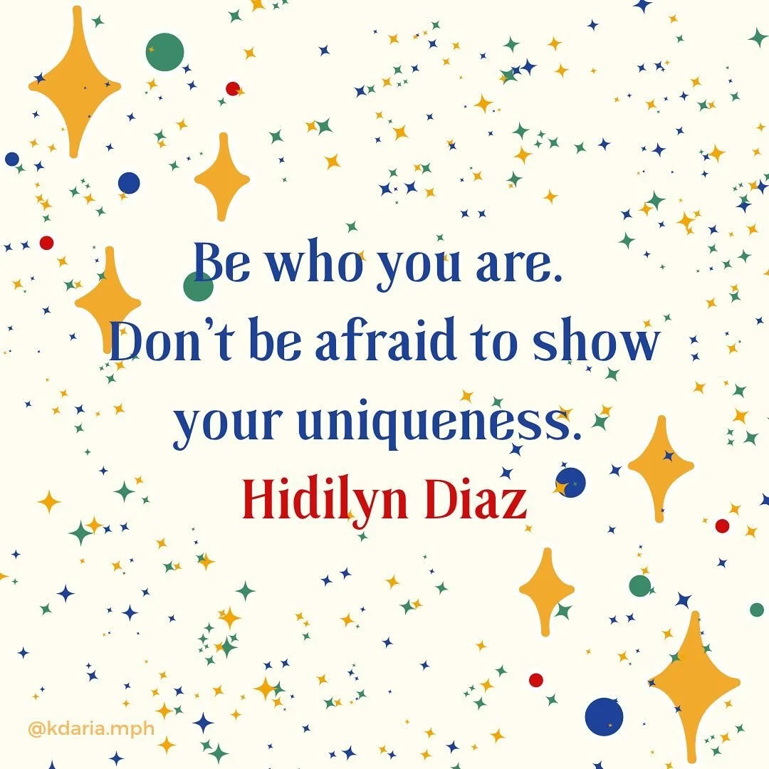🇵🇭Embrace your roots. Your uniqueness is remarkable. Be unapologetically you.

✨In our adoptive home, we experience the peaks and valleys of na&iuml;vet&eacute;, shame, anger, curiosity, and pride around our immigrant identities. 

#HidilynDiaz #wo