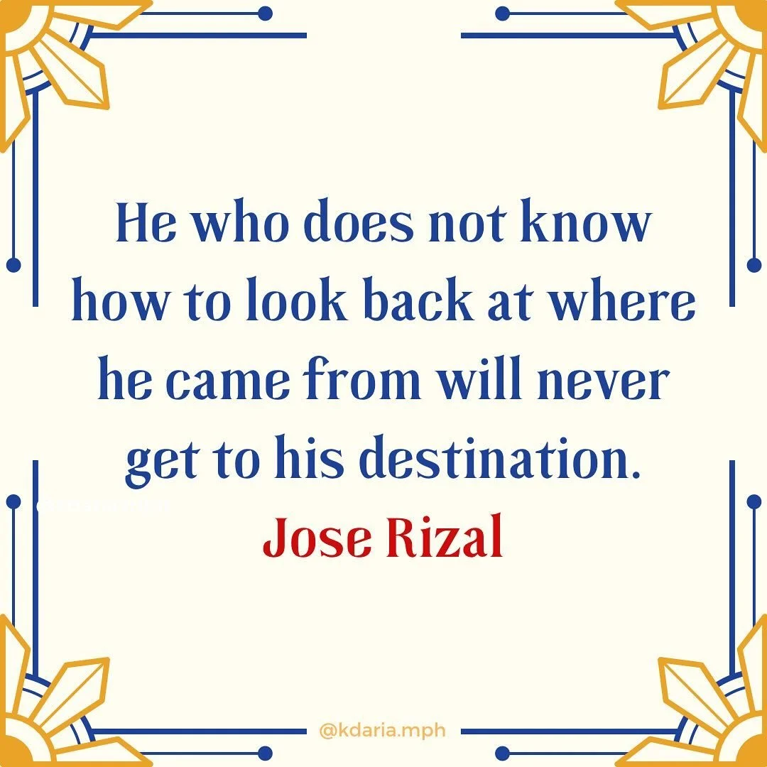 I would not have what I have now without the lessons from those who came before me - thank you

🇵🇭Curiosity in heritage gives us a sense of pride, belonging, and empowerment
🇵🇭Learning our history can help us navigate our present and future
🇵🇭R