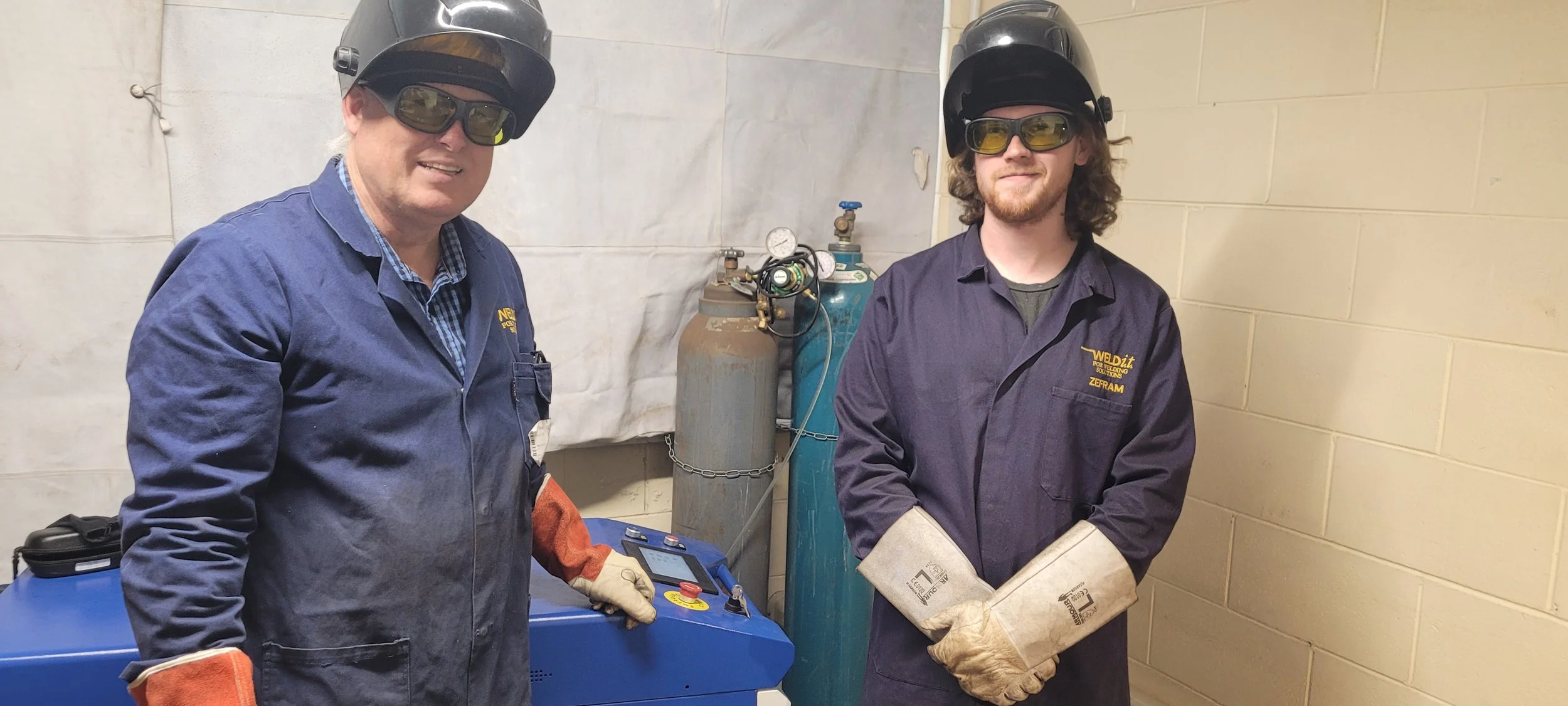 Laser welding safety training