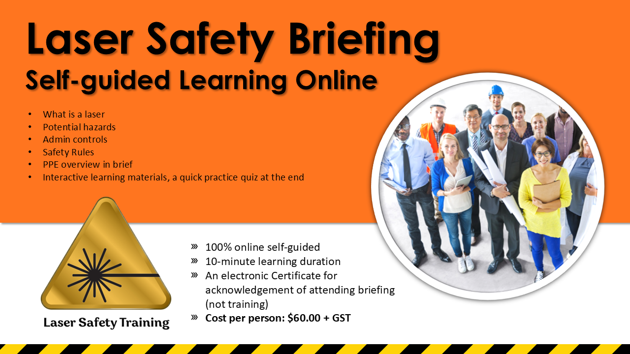 Laser Safety Awareness Briefing Online