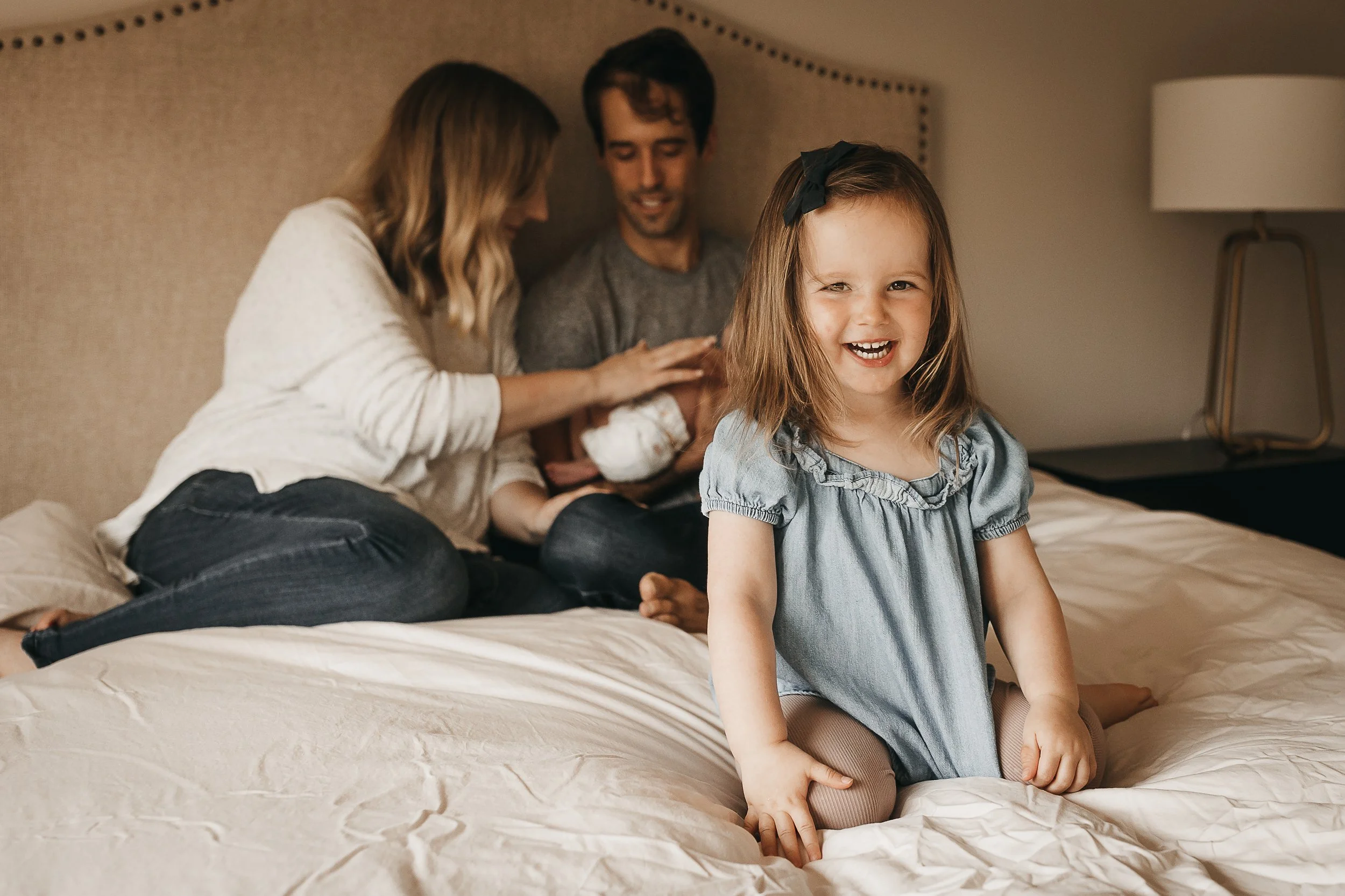 In home family newborn photo session snohomish wa