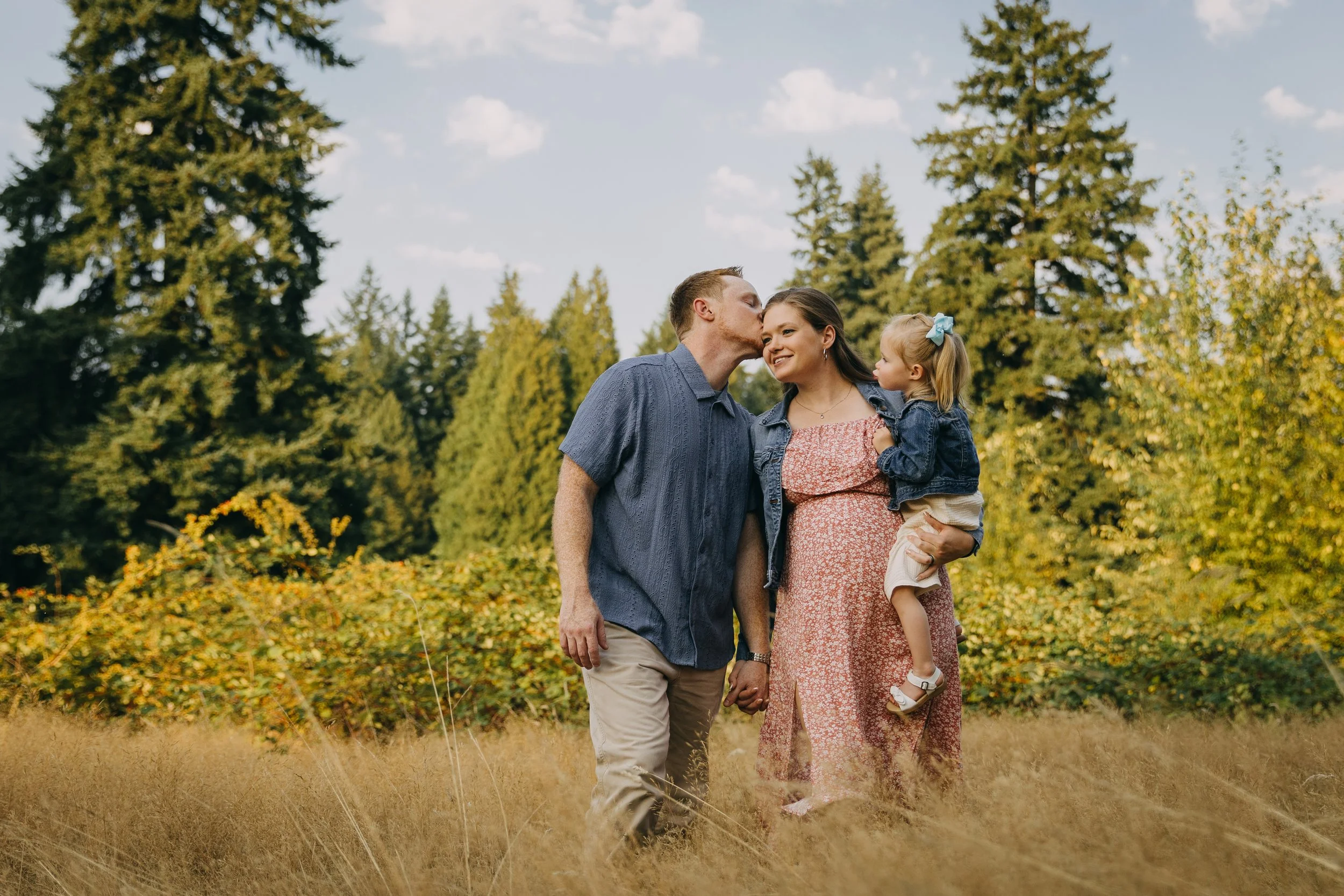 How to pick the best location for family photos.