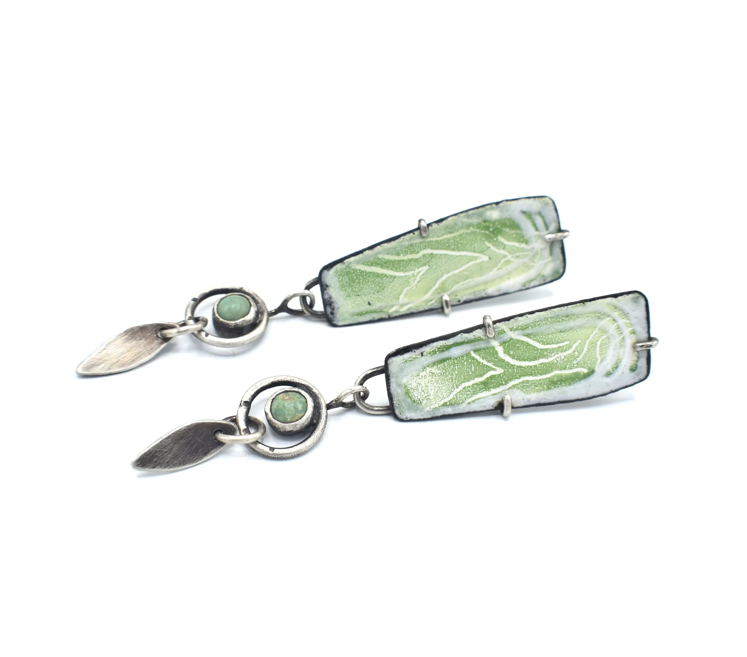green_sgraffito_turquoise_earrings.JPG