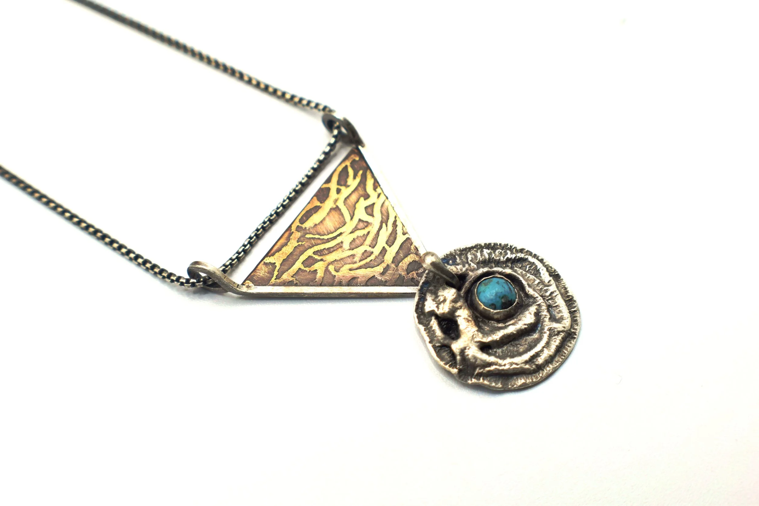 Turquoise_etched_brass_silver_pendant2.JPG