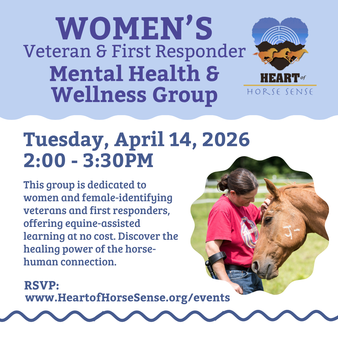 Women’s First Responder and Veteran Group - April 2026