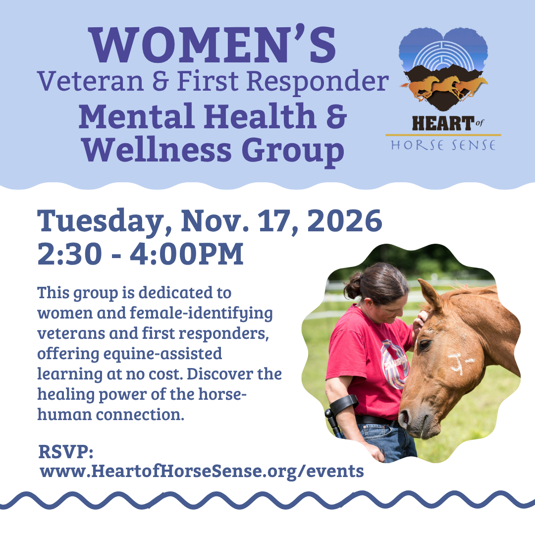 Women’s First Responder and Veteran Group - November 2026