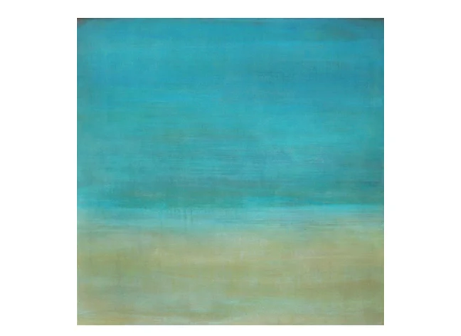Drift 40" x 40" acrylic on hand-built canvas ©Karen Zilly SOLD
