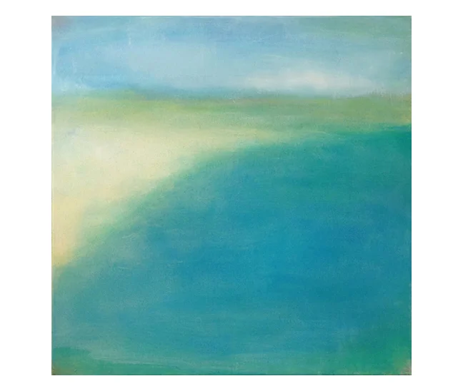 Letting Time Pass 20" x 20" acrylic on canvas ©Karen Zilly SOLD
