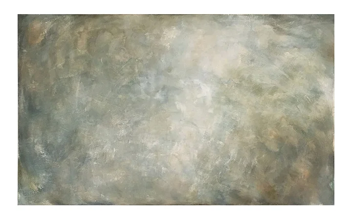 Cove Custom painting for a client in NY 34" x 56" acrylic on hand-built canvas ©Karen Zilly SOLD