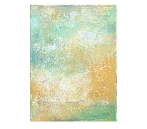 Summer Path, 2 9" x 12" acrylic on lightweight canvas ©Karen Zilly SOLD