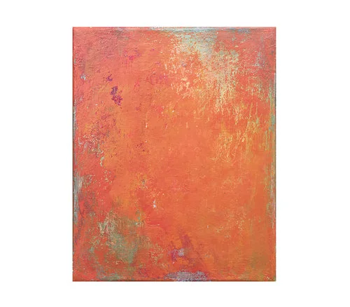 Sraddha 8" x 10" acrylic on lightweight canvas ©Karen Zilly SOLD