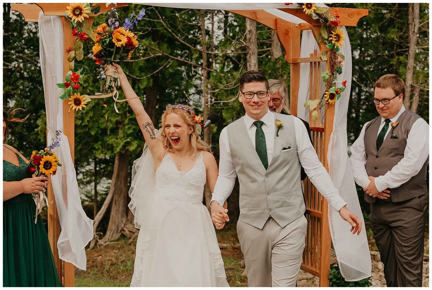 Northern Michigan wedding photographer