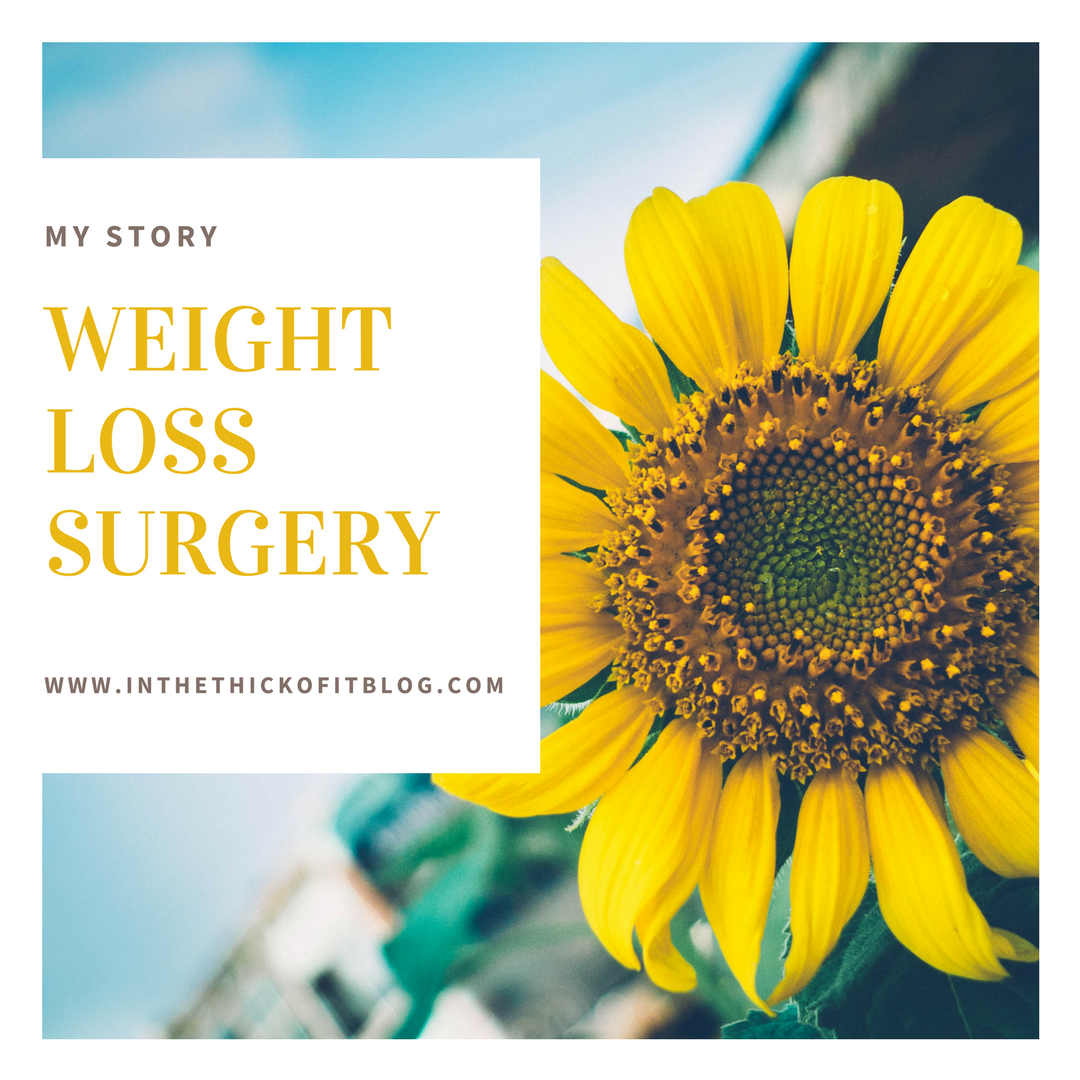 My Weight Loss Surgery Journey