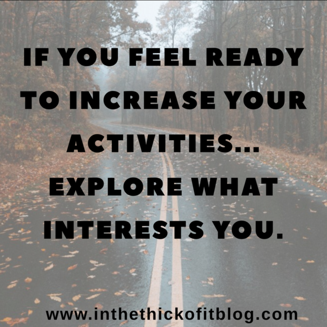 Ready To Increase Your Activities ? 