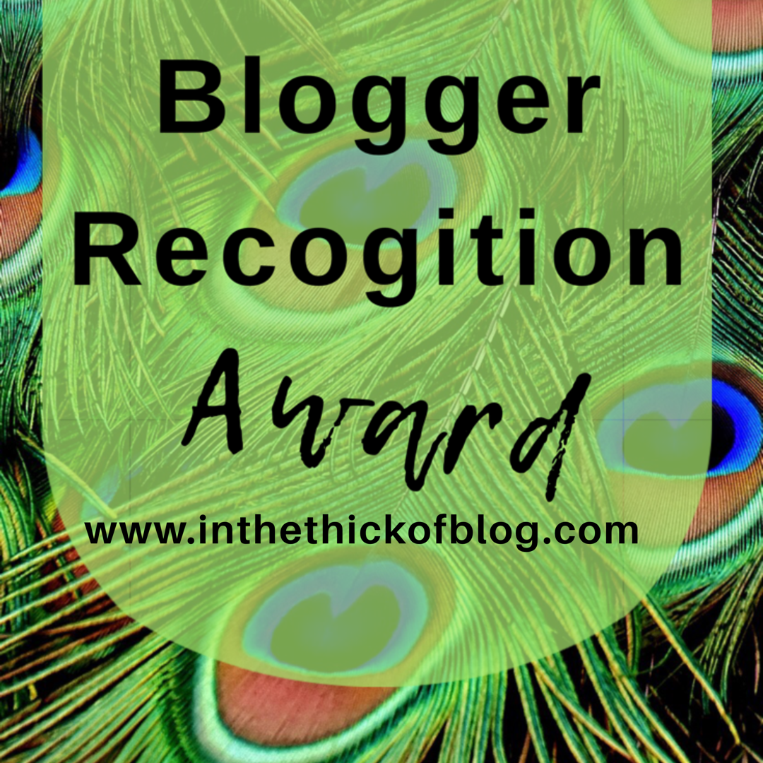 Blogger Recognition Award
