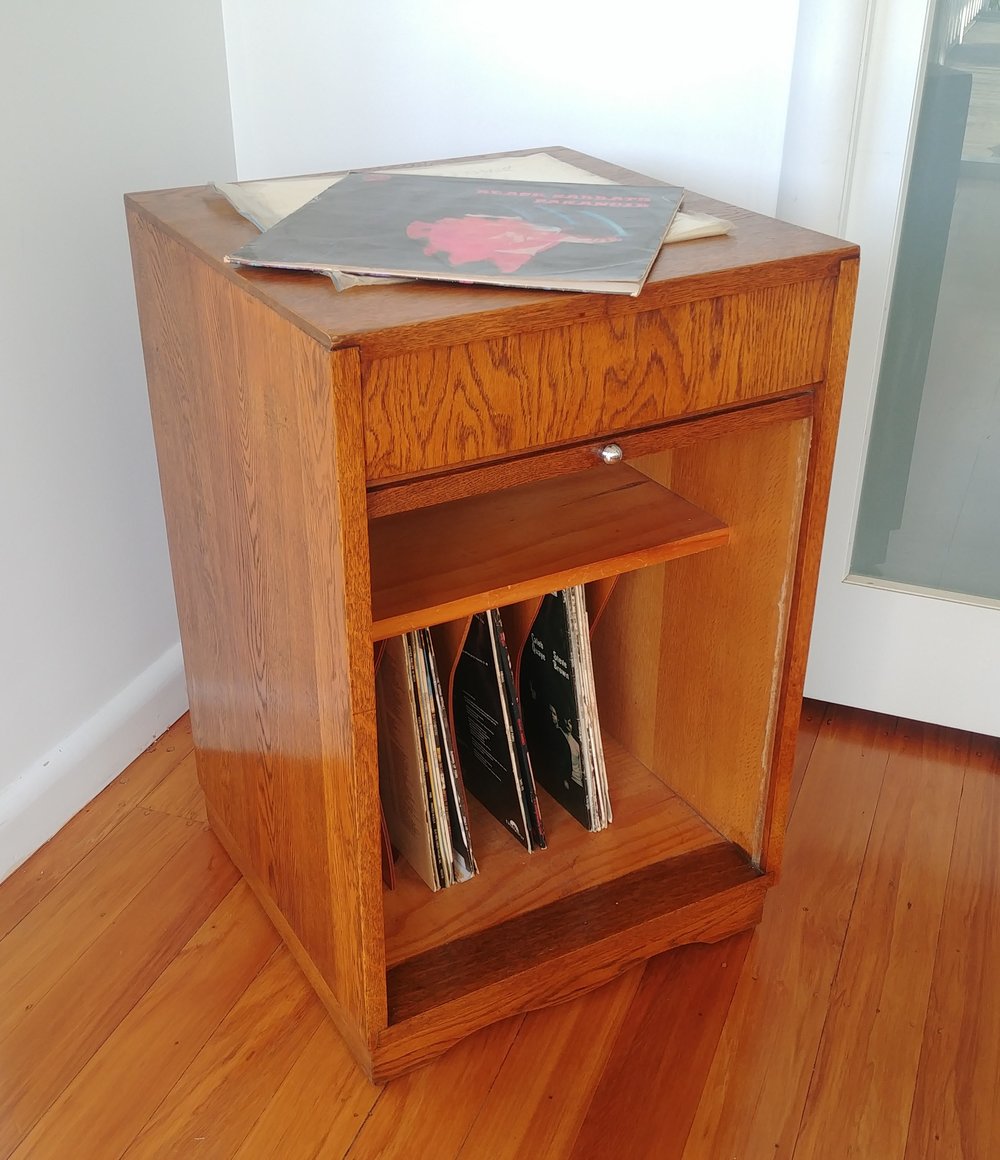 Fantastic Lp Record Storage Cabinet John Fowler Restoration