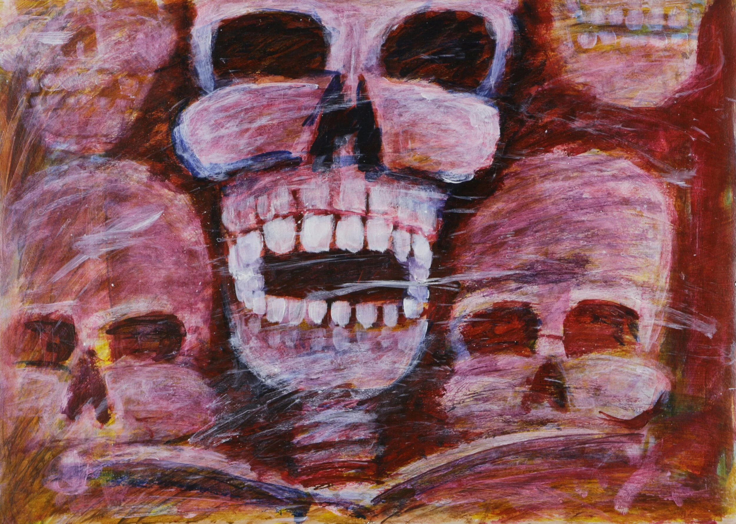  Acrylic on Paper  30” X 22” 