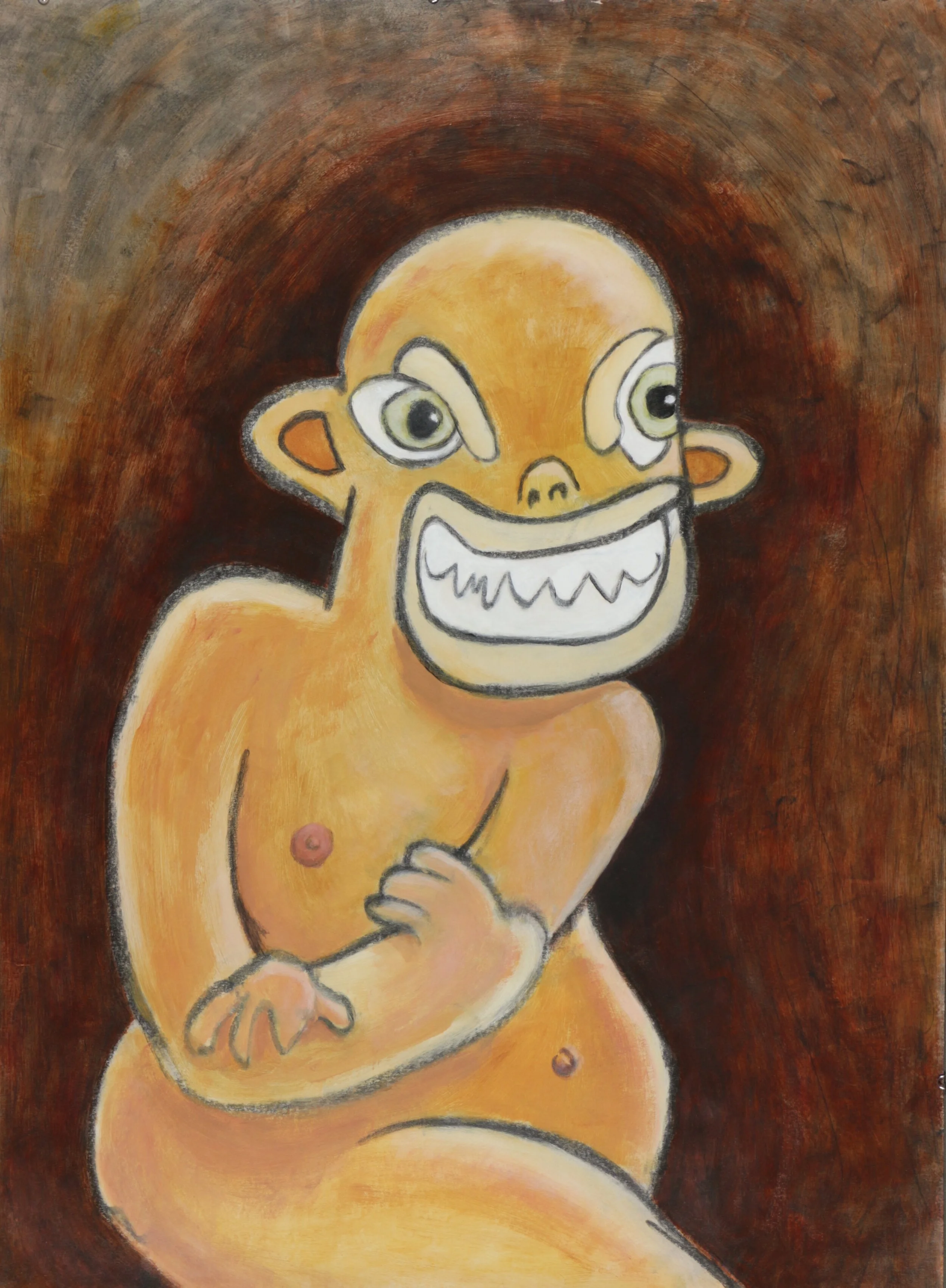  Acrylic on Paper  30” X 22” 