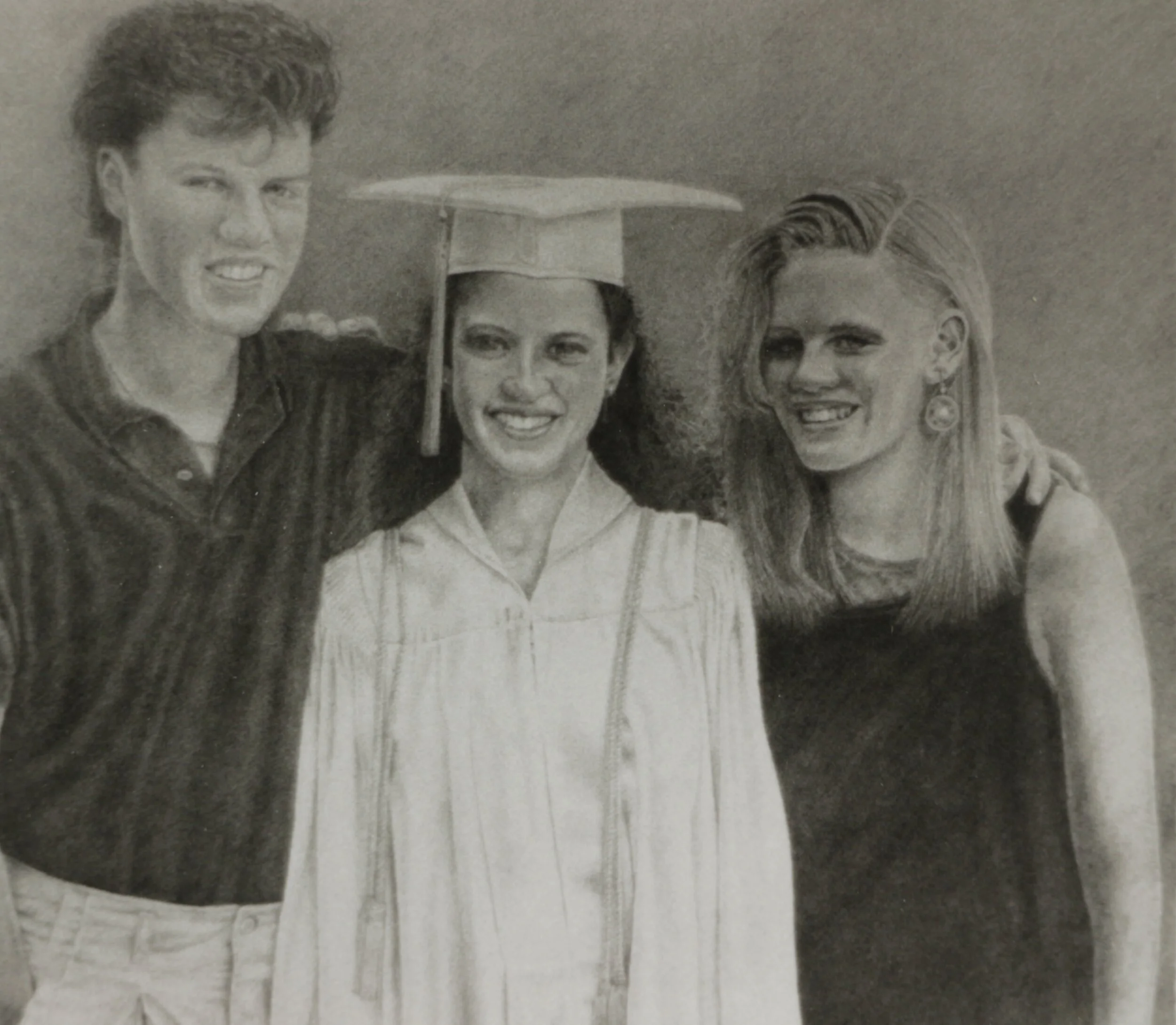  Graphite on Paper  36” X 32” 