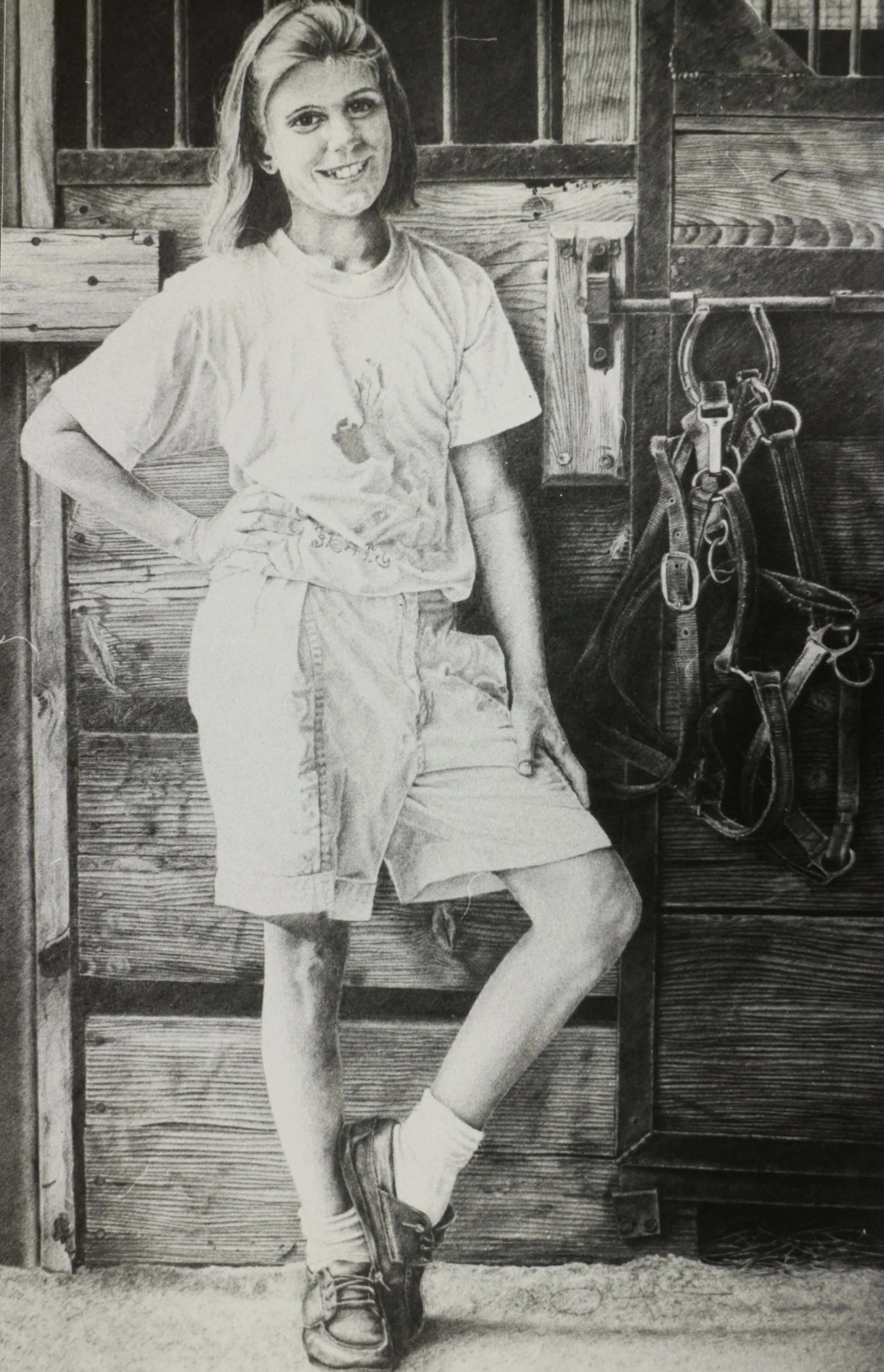  Graphite on Paper  40” X 32” 