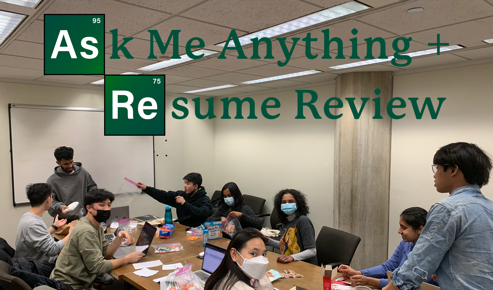 Ask Me Anything + Resume Workshop