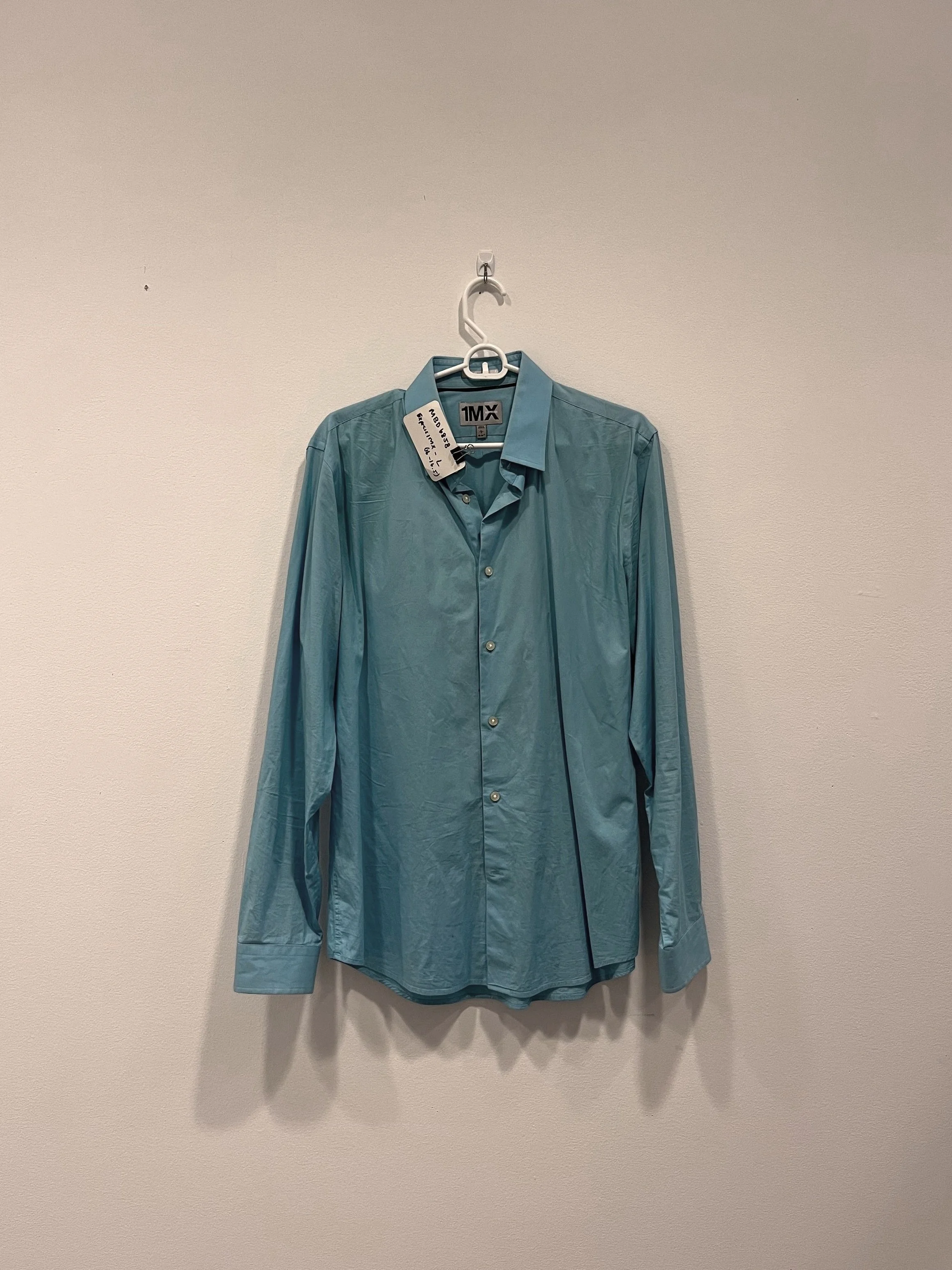 MBD6858 - Express Blue Button Down