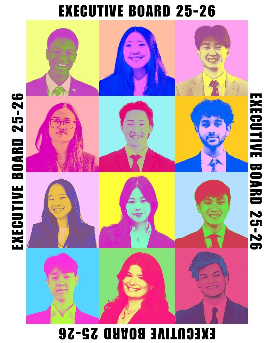 Introducing your Executive Board headliners for 2025-2026! 🎧📣🎸