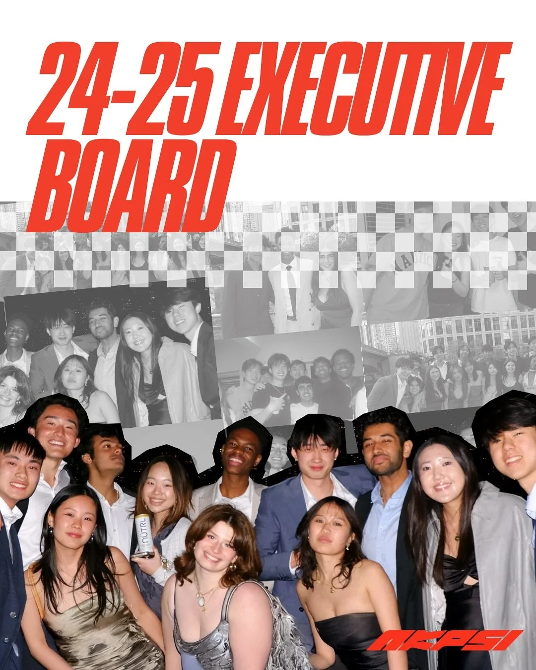 Meet our lovely executive board! Be sure to visit our brother directory (link in bio) to learn more about our brothers, and we look forward to seeing you TONIGHT at our first Info Session, which is at 8 PM in Hutch!