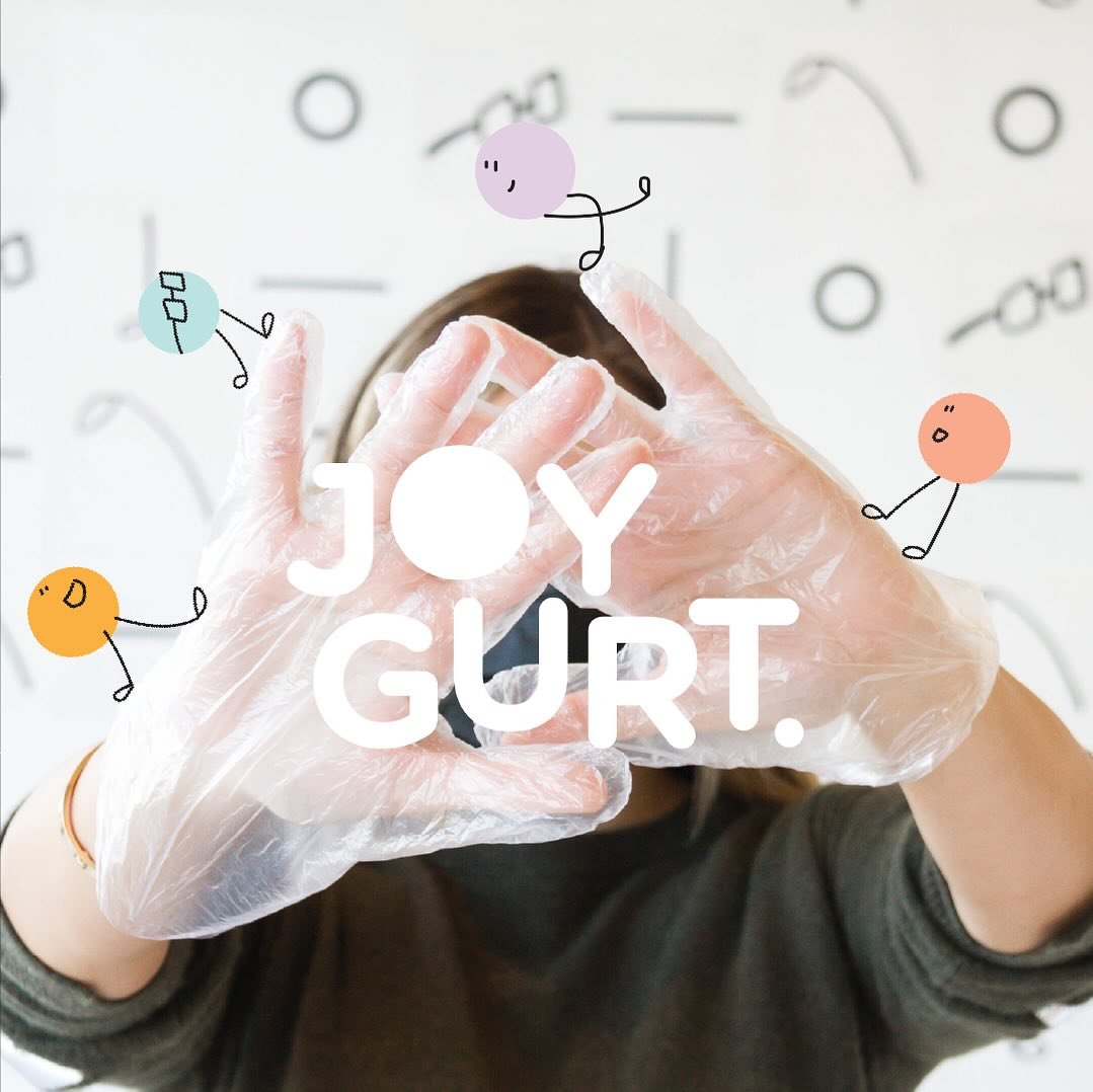 #Branding for Joygurt 🍦 This project was one of pure enjoyment and creating a happy space for the residents of Reynosa&rsquo;s clientele, ranging from kids to adults, looking for a fun outing &amp; a delicious snack #brandingstudio #logolove #brands