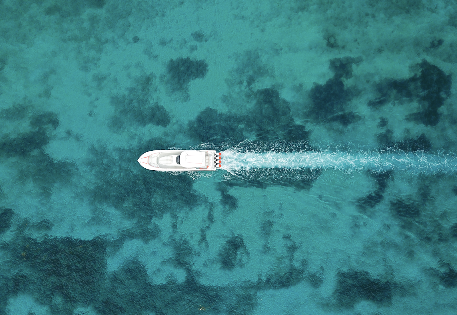 Yacht in Bahamas