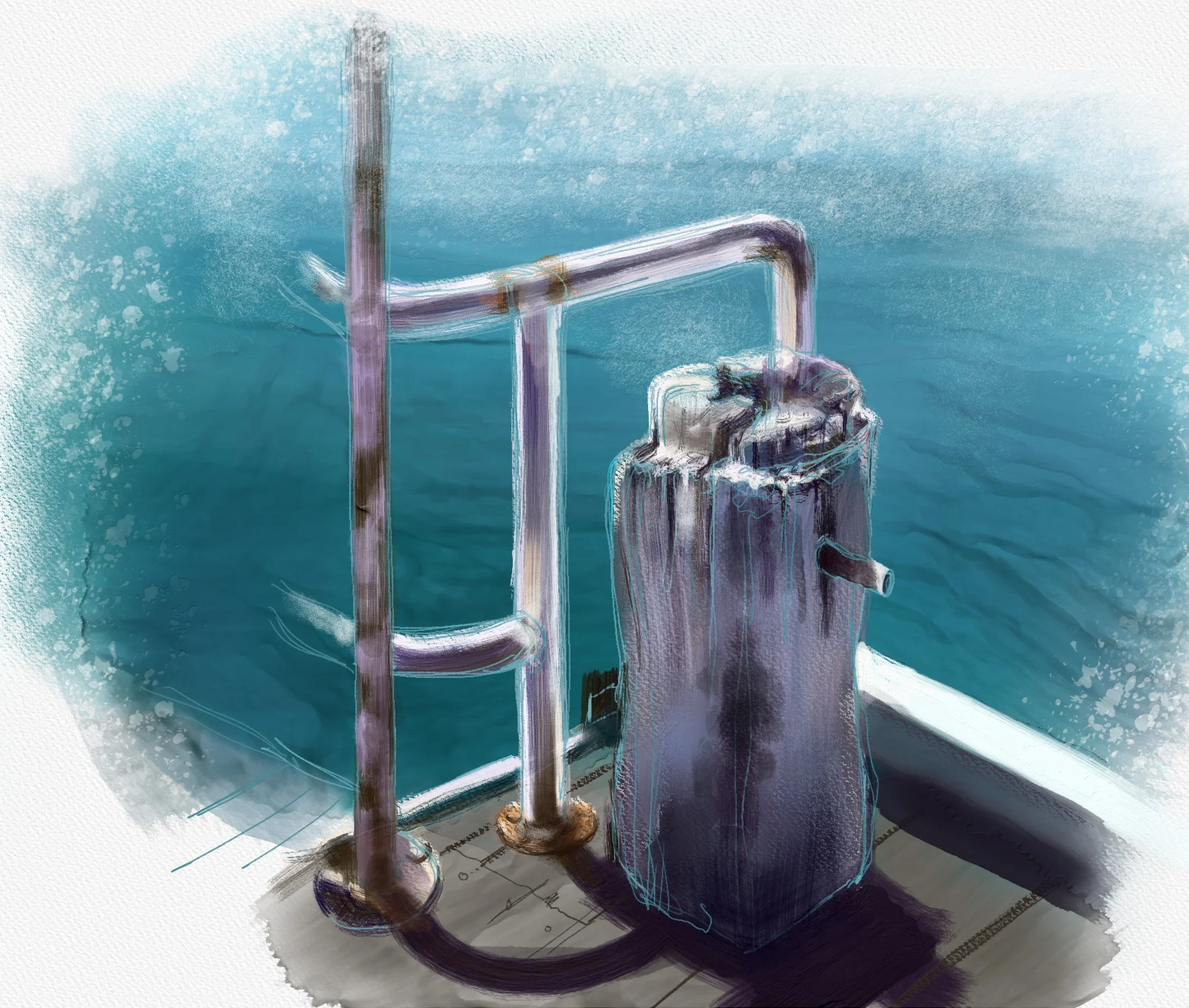 Old Wharf Piles
