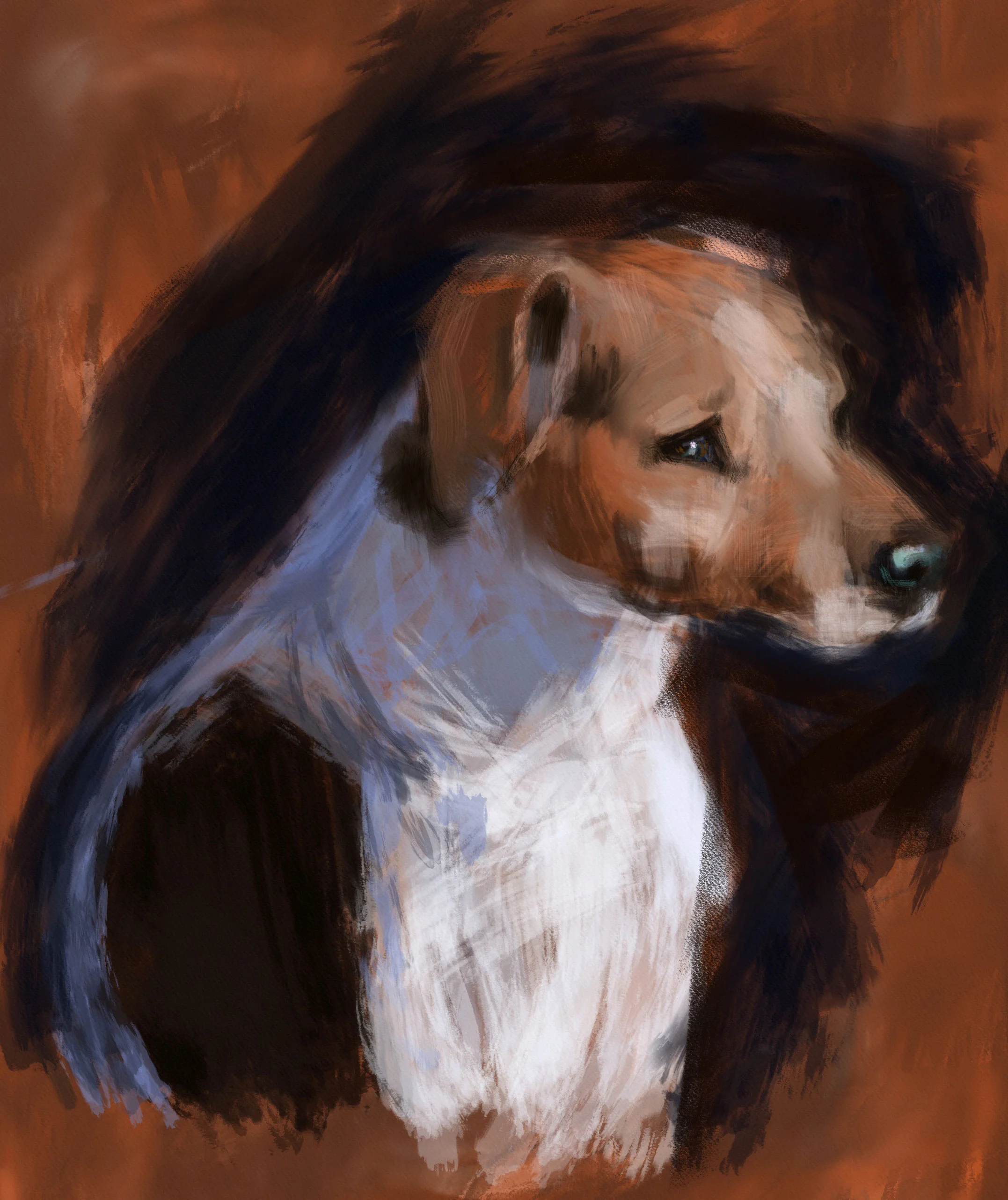 60 min sketch - Jack Russell