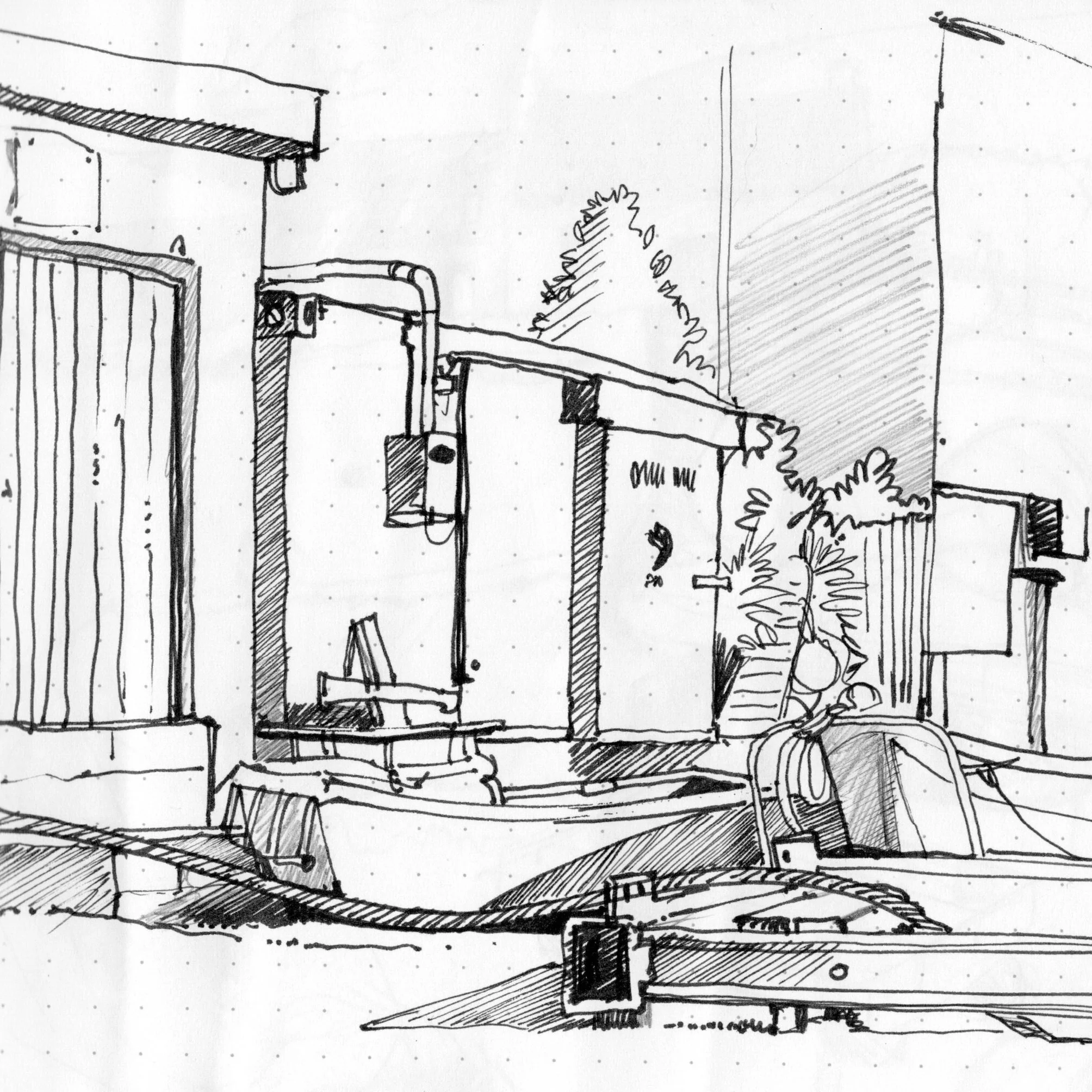 Fishermen's Sheds on the Wharf  | Moeraki