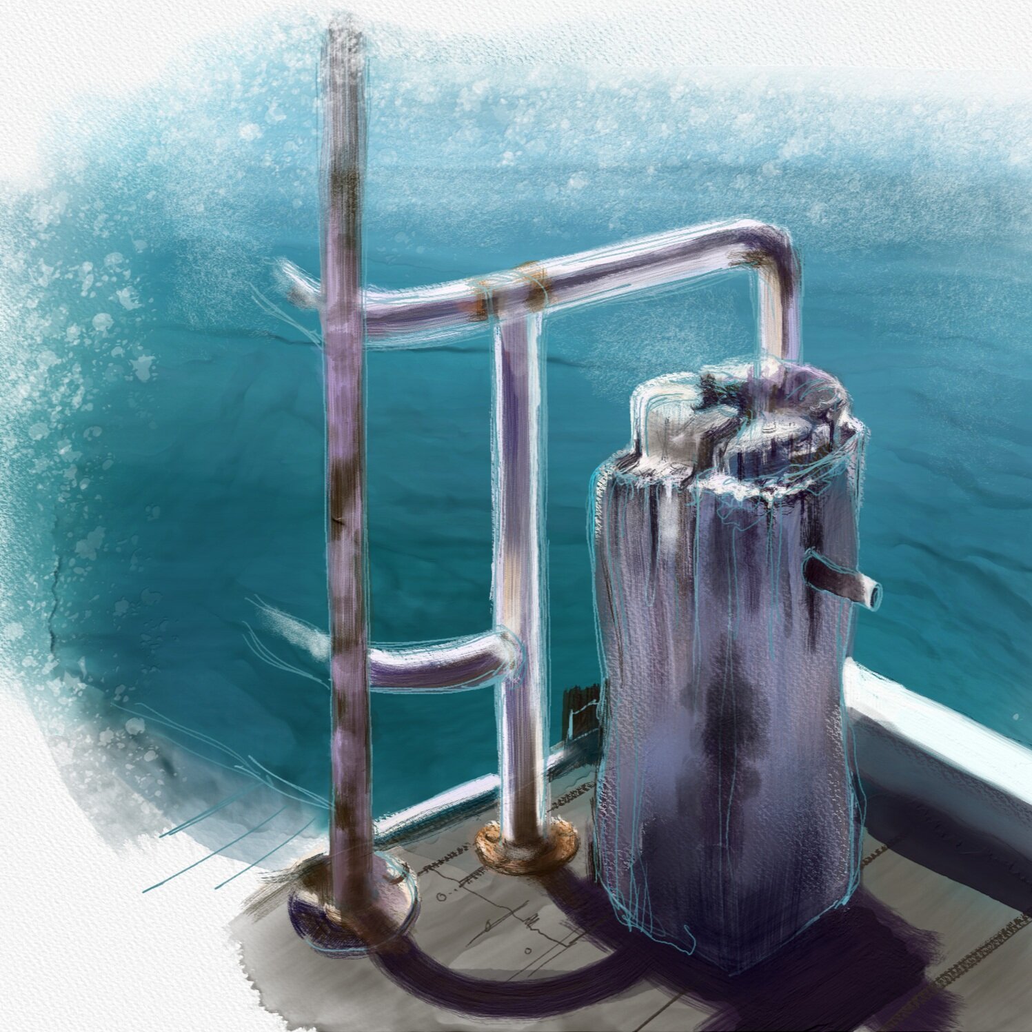 Old Wharf Pile | Mapua