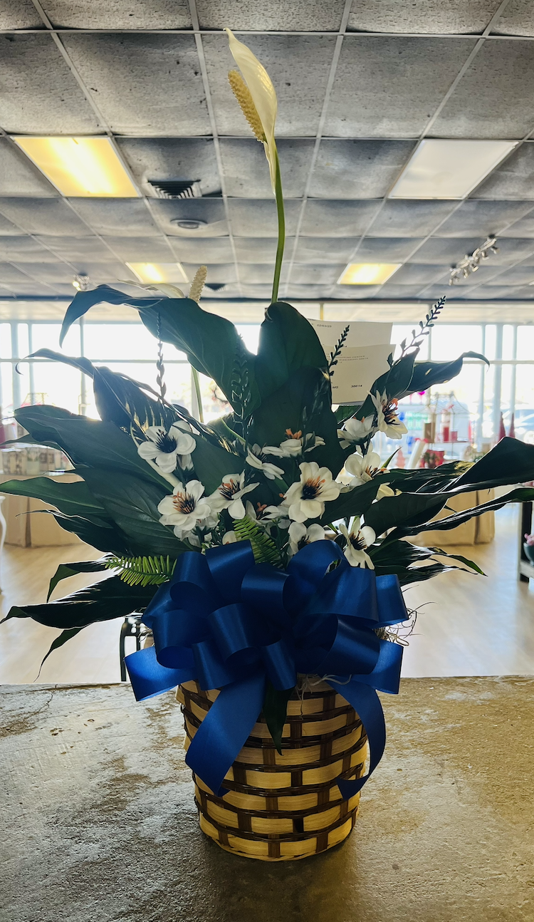 $45.00 + $5.00 Artificial Flowers