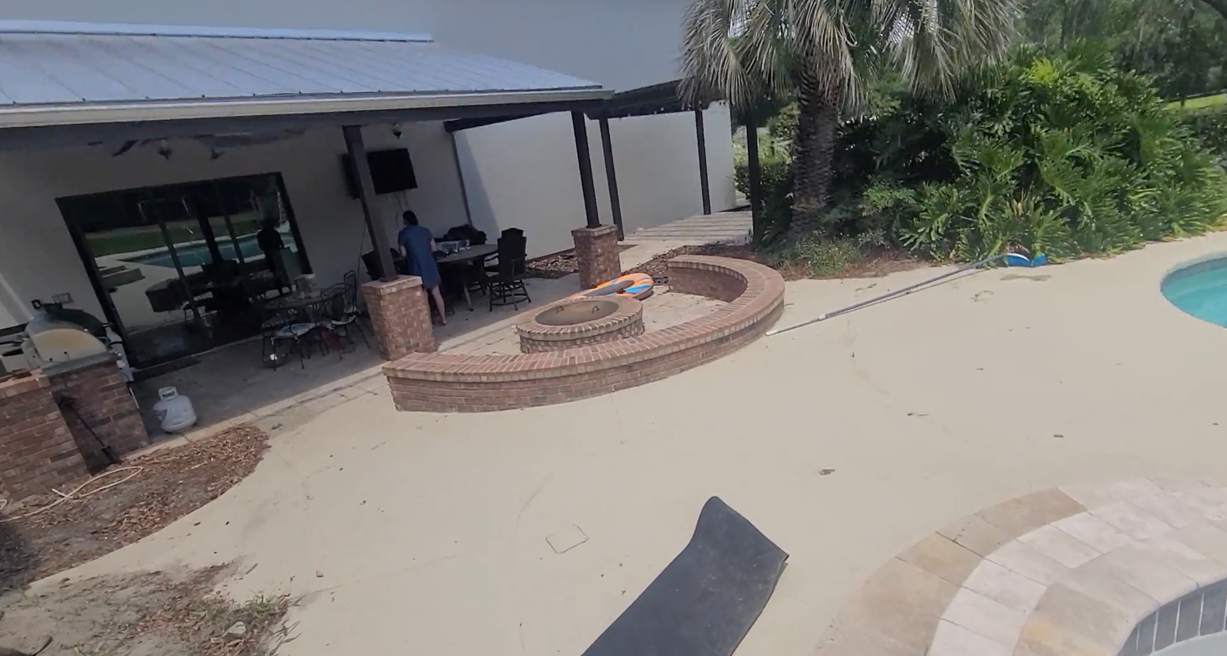 ^ Firepit Area Before ^